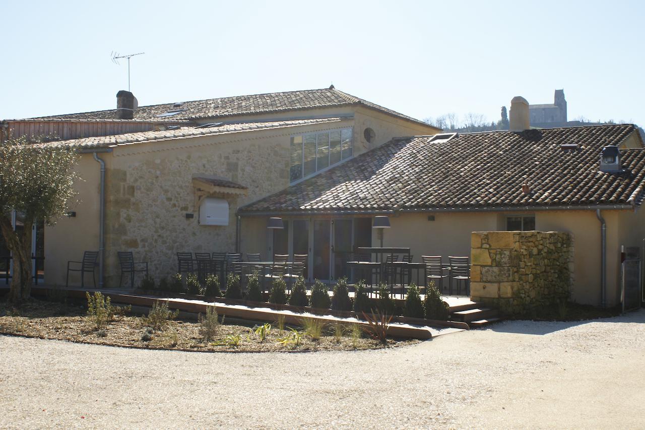 Logis- Hotel Spa Restaurant L'Epicurial Saint-Pey-de-Castets Exteriör bild