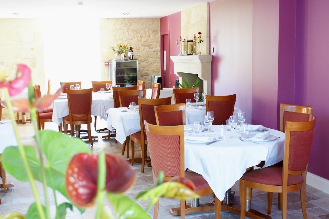 Logis- Hotel Spa Restaurant L'Epicurial Saint-Pey-de-Castets Exteriör bild